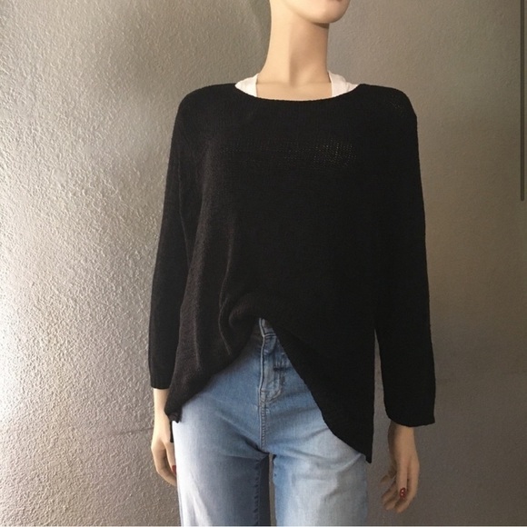 Mirasol Black knitting sweater size:XL - Picture 2 of 12